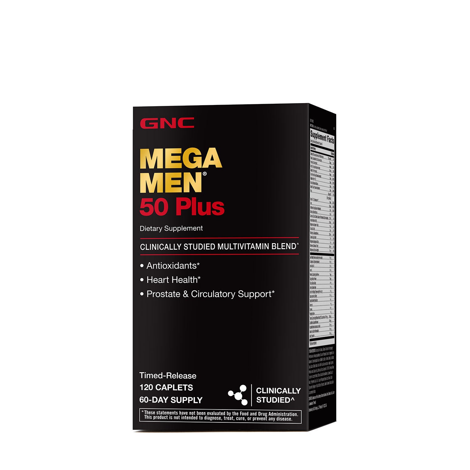 GNC Mega Men 50 Plus Men s Health Multivitamin 120 ct GNC